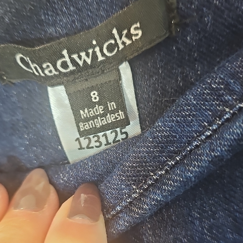 Chadwicks Navy Blue Denim Jeans - Picture 2 of 6
